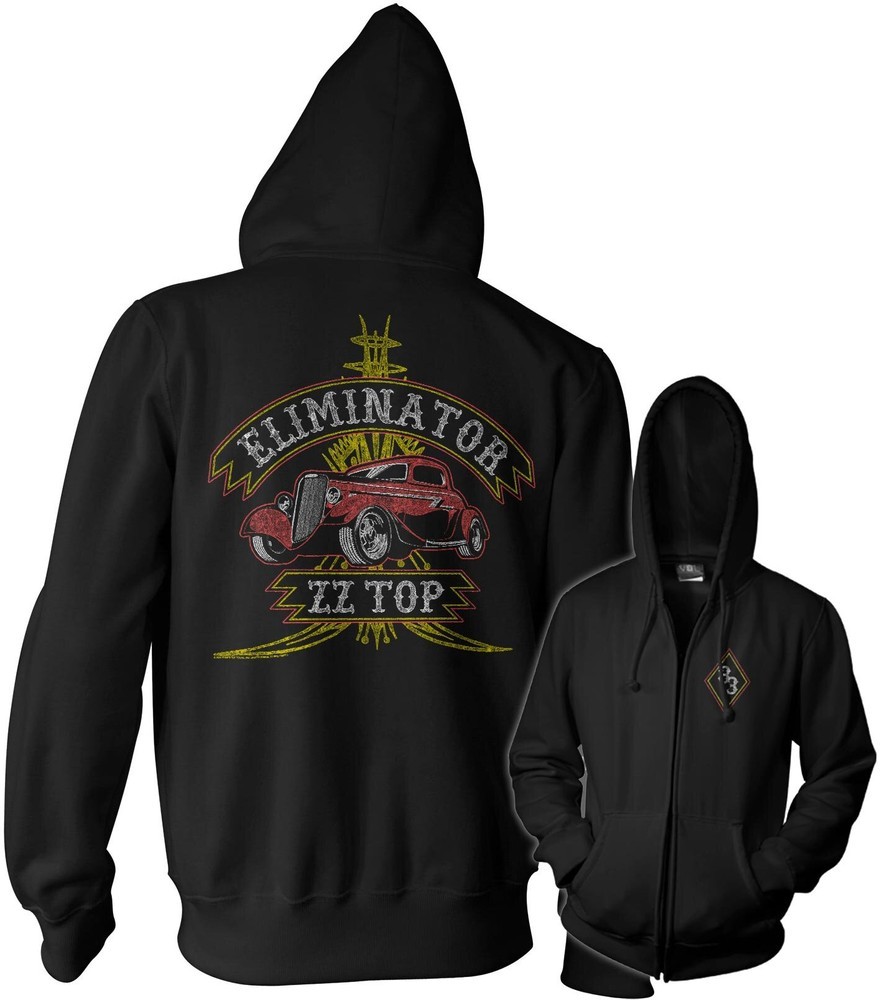 ZZ Top Pinstripe Eliminator 83 Zipped Hoodie - Herren / Unisex