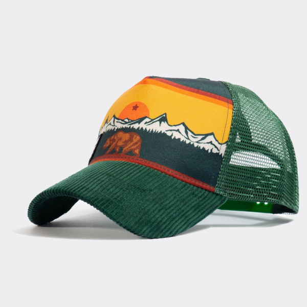 King Kerosin Trucker Cap KKI1C007 Grün