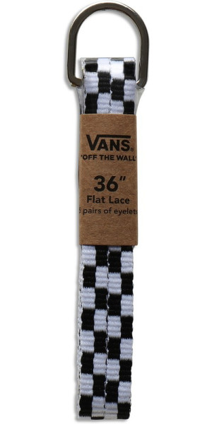 Vans Herren Schnürsenkel Mn Vans Laces 36"" Black White Checkerboard