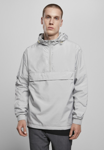 Urban Classics Pullover Basic Pull Over Jacket Lightasphalt