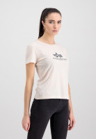 Alpha Industries Damen T-Shirt New Basic T Wmn Jet Stream White