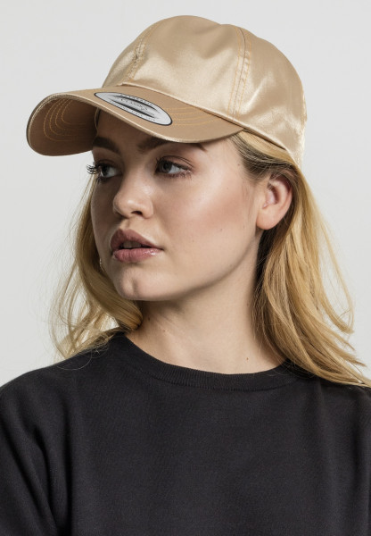 Flexfit Cap Low Profile Satin Cap Gold