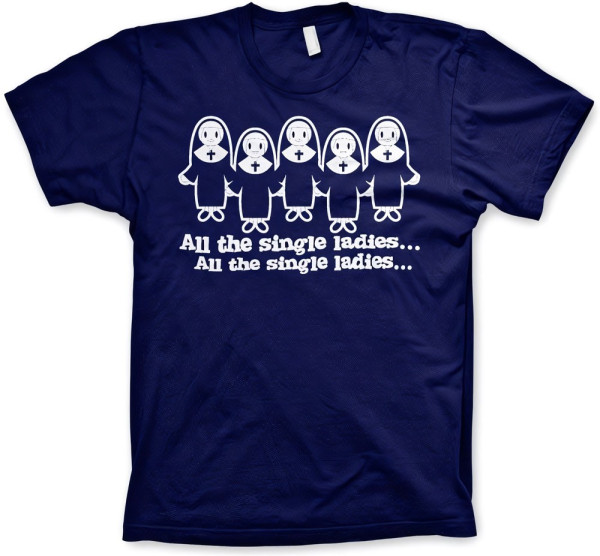 Hybris All The Single Ladies... T-Shirt Navy