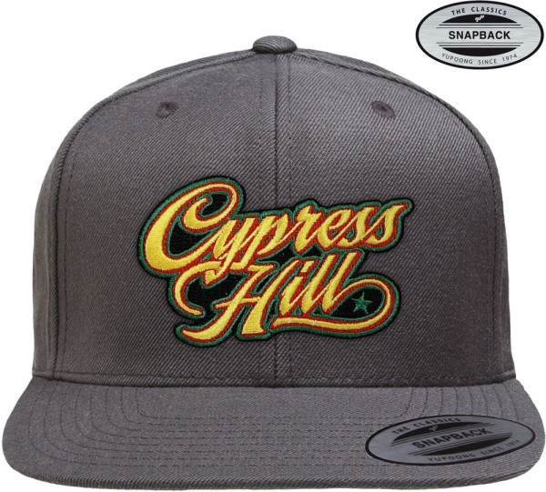 Cypress Hill Premium Snapback Cap Dark-Grey