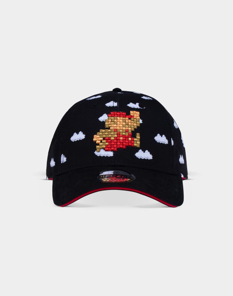 Nintendo 8Bit - Cloud Mario Adjustable Cap Black