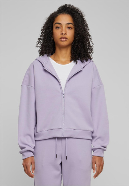 Urban Classics Damen Ladies Cozy Short Zip Hoody TB6864