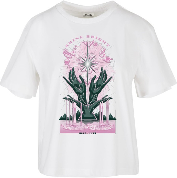 Miss Tee Damen T-Shirt Shine Bright Tee