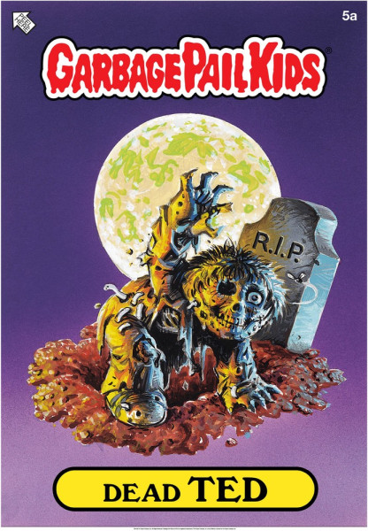Garbage Pail Kids Dead Ted Poster 50x70 cm Multicolor