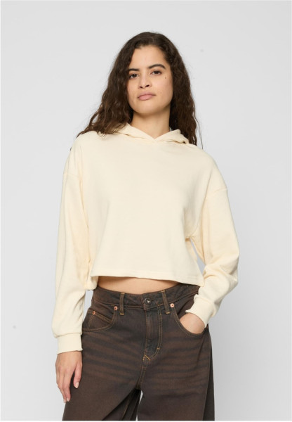 Urban Classics Damen Ladies Oversized Cropped Light Terry Hoodie TB6854