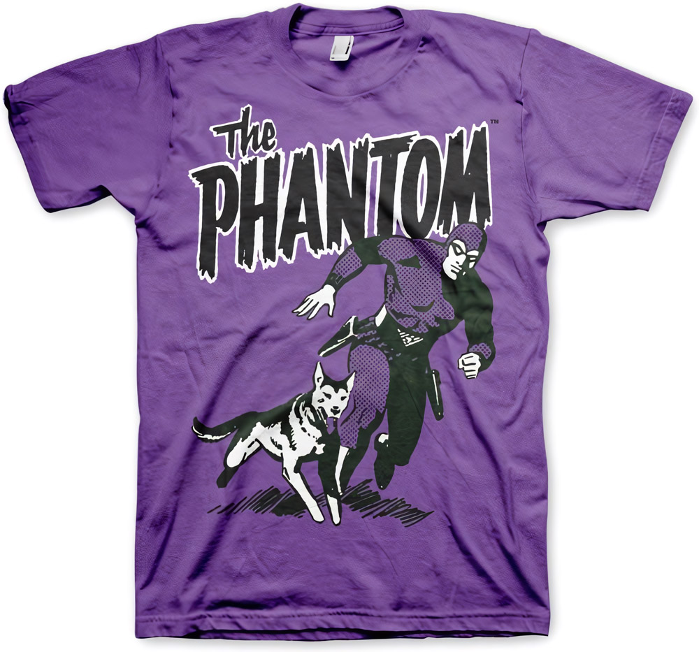 The Phantom & Devil T-Shirt Purple - Herren / Unisex