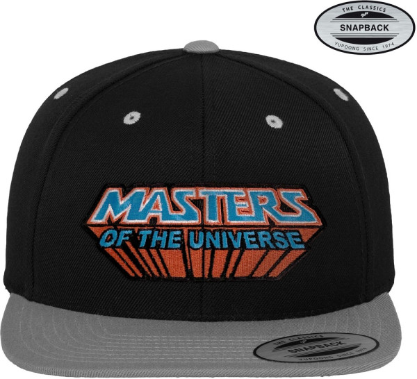 Masters Of The Universe Premium Snapback Cap Black-Dark-Grey