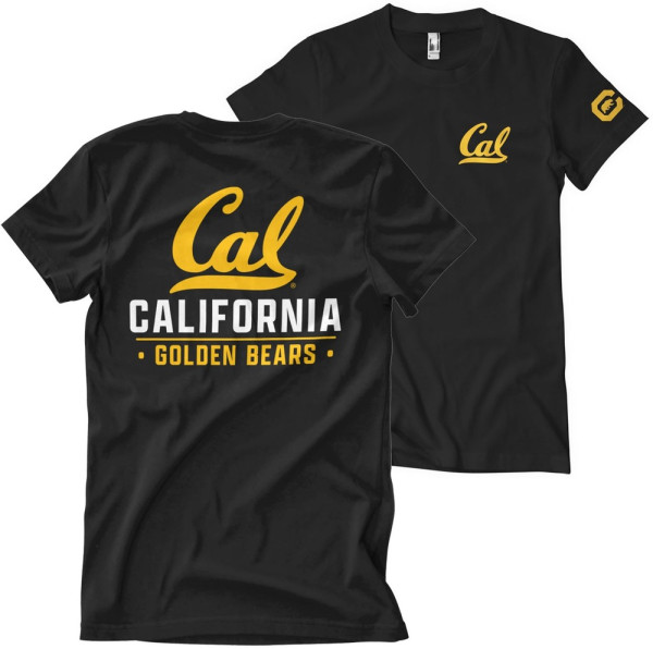 Berkeley University of California Bears T-shirt Black