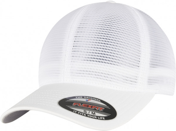 Flexfit Cap 360° Omnimesh Cap White