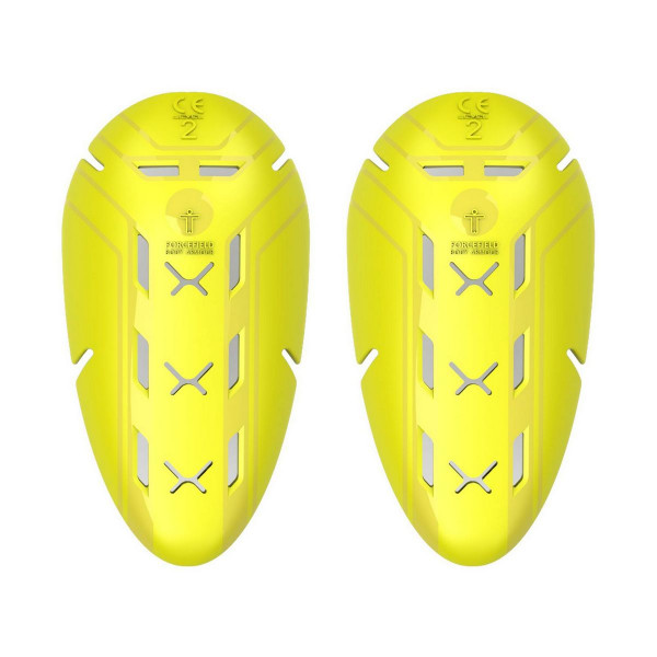 Forcefield Protektor Isolator L2 Protektorensatz für Knie Yellow
