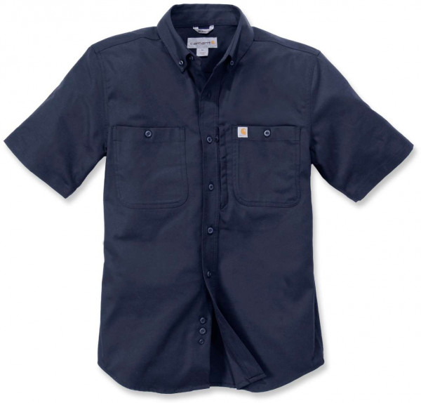 Carhartt Herren Shirt Rugged Prof Workshirt S/S Navy