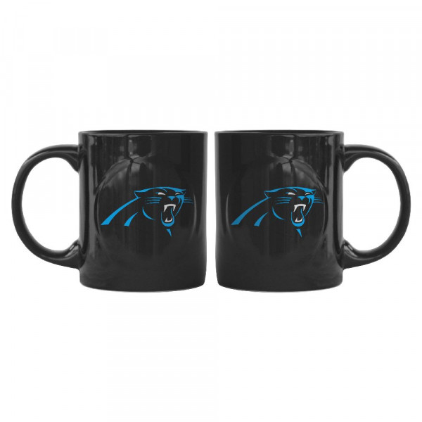 Carolina Panthers Tasse Ralley American Football Schwarz