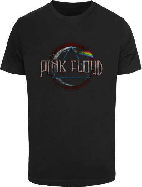 Merchcode T-Shirt Pink Floyd Dark Side of the Moon Circular Logo Tee MC988