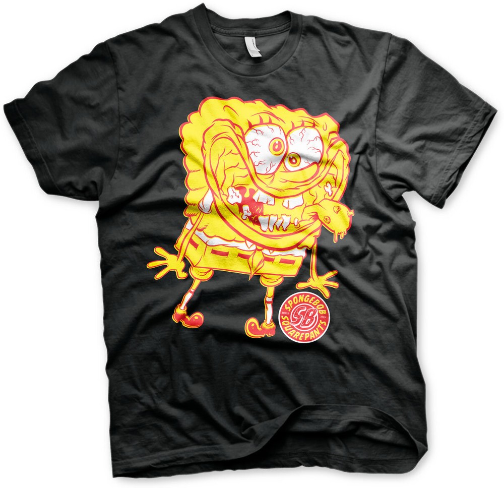 Spongebob Squarepants Weird T-Shirt Schwarz - Herren / Unisex