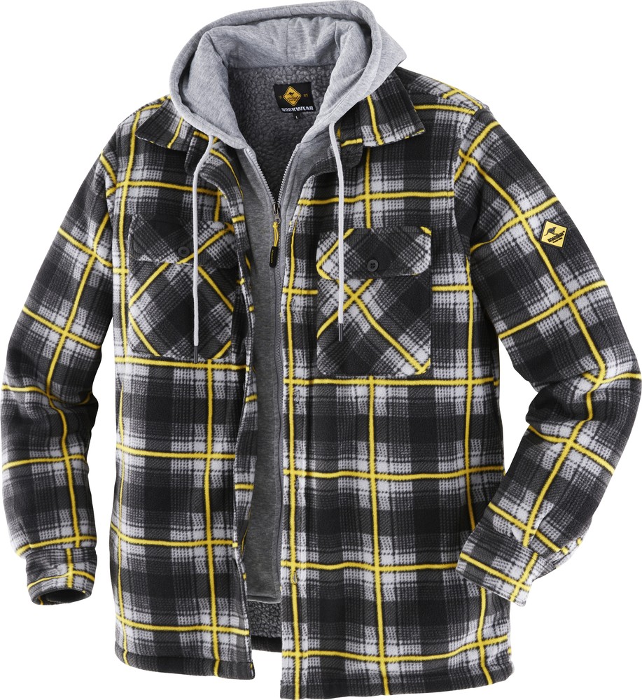 Kapuze Thermo Hemdjacke Herren Roadsign Thermohemd Mit Kapuze