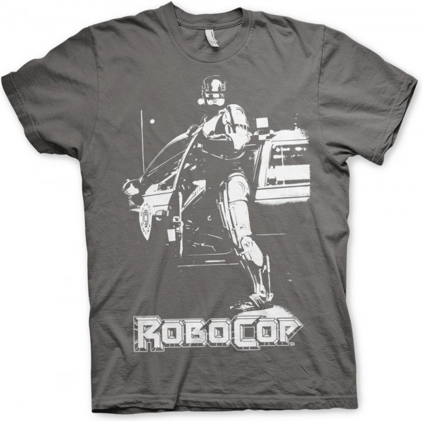 Robocop Poster T-Shirt Dark-Grey