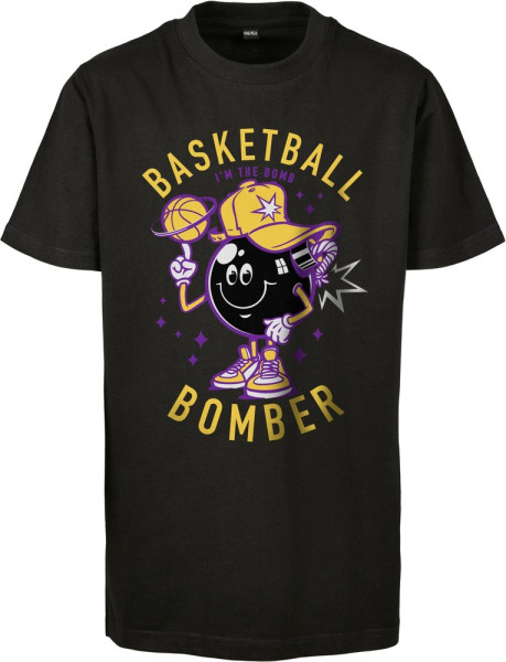 Mister Tee Kinder T-Shirt Kids Basketball Bomber Tee