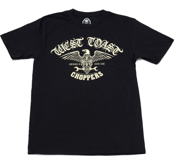 West Coast Choppers Herren T-Shirt Wrench Tee Black