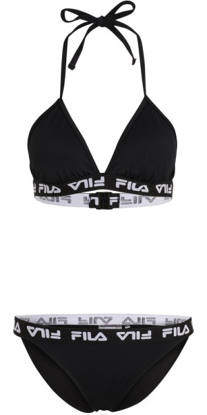 Fila Damen Bikini Split Triangle Bikini Black