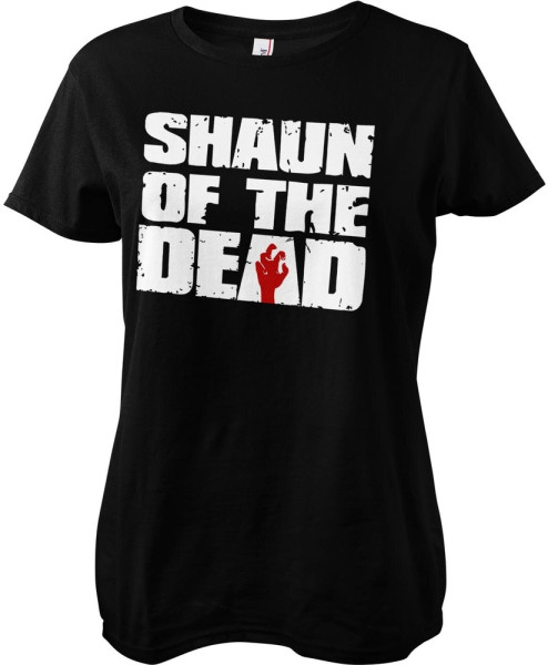 Shaun of the Dead Damen T-Shirt Logo Girly Tee UV-5-SOTD1003-H70-17