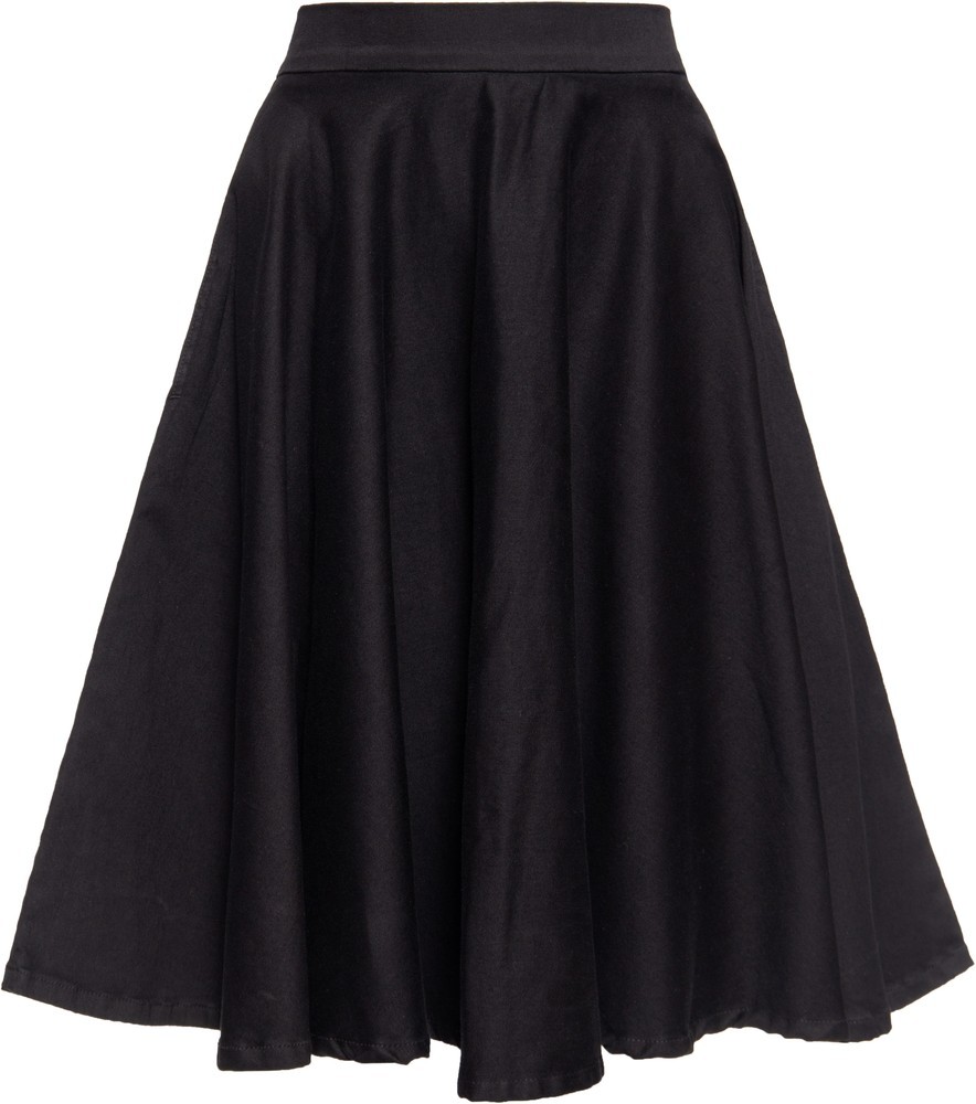 Queen Kerosin Damen Full Circle Basic Swing-Rock Schwarz - Damen
