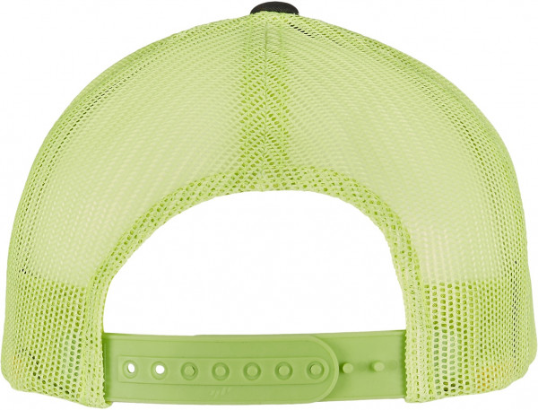 Flexfit Cap Retro Trucker 2-Tone Charcoal/ Neon Green