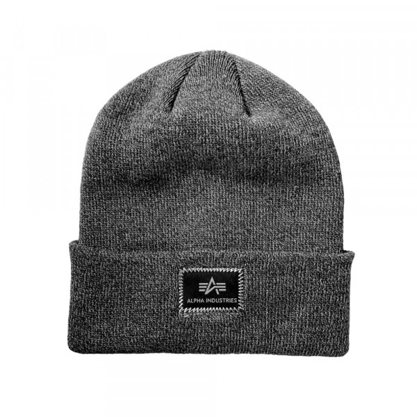 Alpha Industries Mütze X-Fit Beanie Charcoal Heather