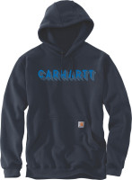 Carhartt Rain Defender Logo Graphic Sweats New Navy
