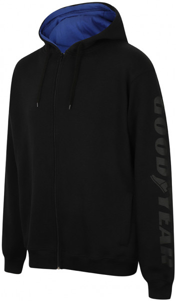 Goodyear Hoodie GYSWT023 Men's Hooded Zip Thru Sweater Black