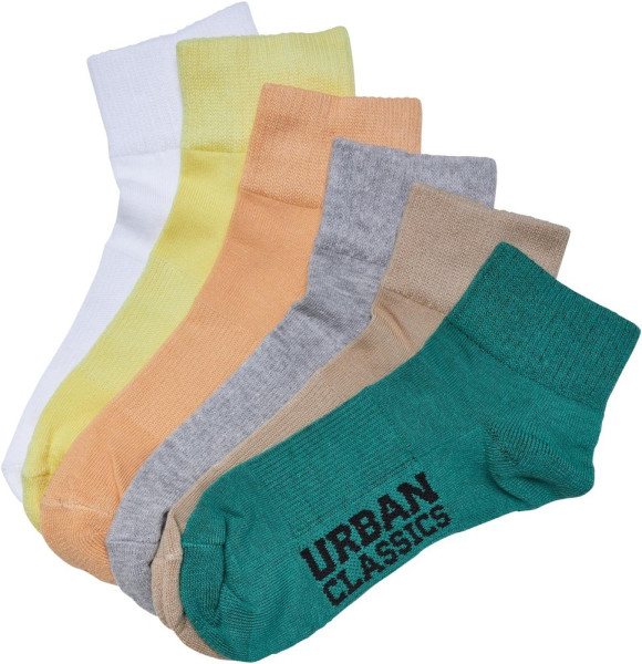 Urban Classics High Sneaker Socks 6-Pack