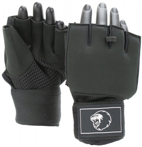 Super Pro Combat Gear Mexican Wrap Innenhandschuhe Schwarz/Weiß