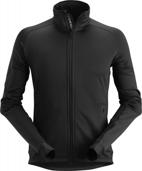 Snickers Workwear FlexiWork Stretch Fleece Arbeitsjacke PT 2.0 schwarz
