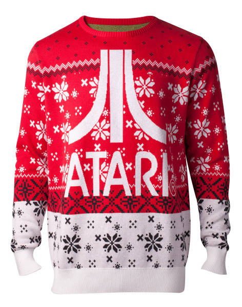 ATARI Jumpers Atari - Atari Logo Knitted Men's Sweater Multicolor