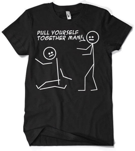 Tokigt Pull Yourself Together Man T-Shirt SH-1-15730-H24-14