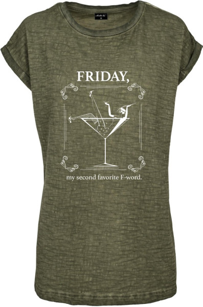 Mister Tee Damen T-Shirt Ladies F-Word Tee