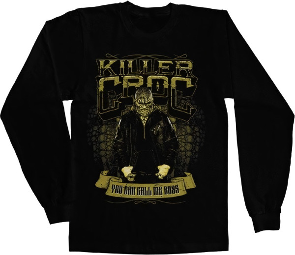 Suicide Squad Killer Croc Longsleeve Tee Black