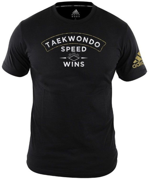 adidas T-Shirt Taekwondo Community Schwarz