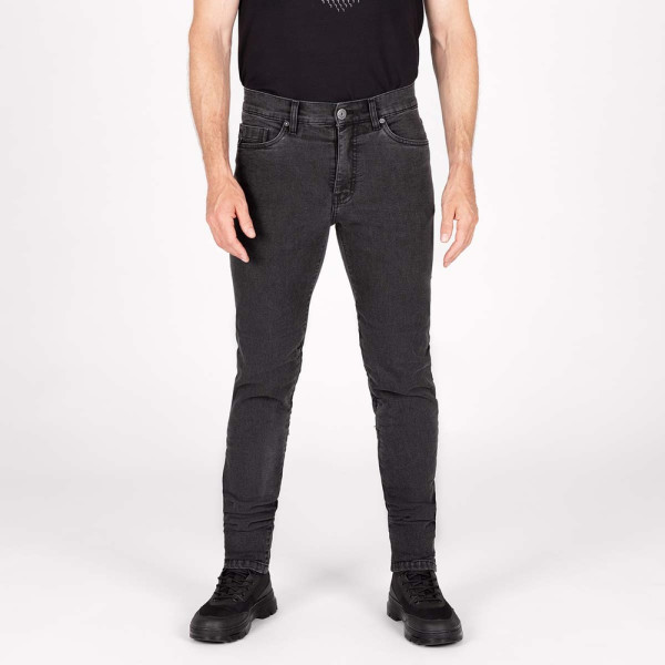 Knox Motorrad Jeanshose Men'S Colton Slim Short-Supersoft 69301 Charcoal-30/S