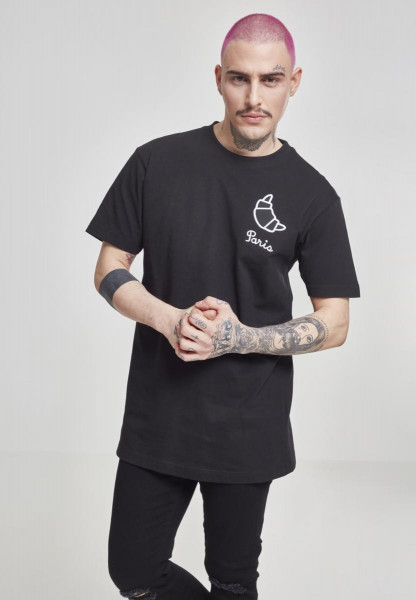 Mister Tee T-Shirt Paris Tee Black