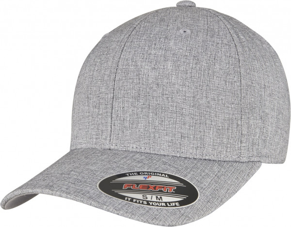 Flexfit Cap HEATHERLIGHT CAP Melange Grey