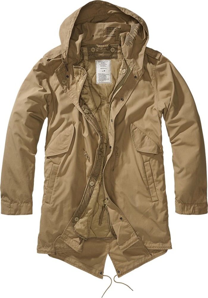 Brandit Herren Jacke M51 US Parka Camel - Herren / Unisex