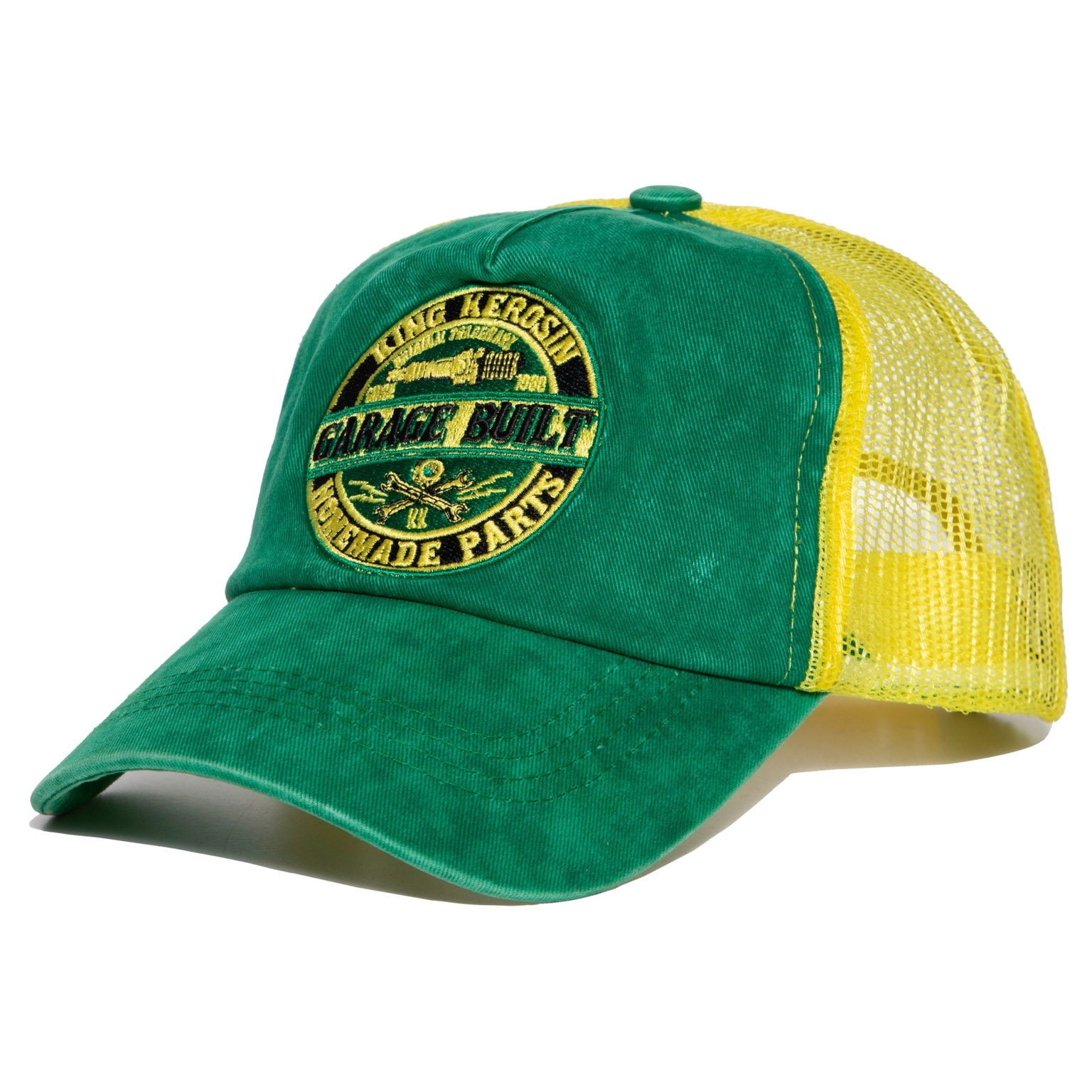 King Kerosin Vintage Trucker Cap "Garage Built" KKI4C068 - Herren / Unisex