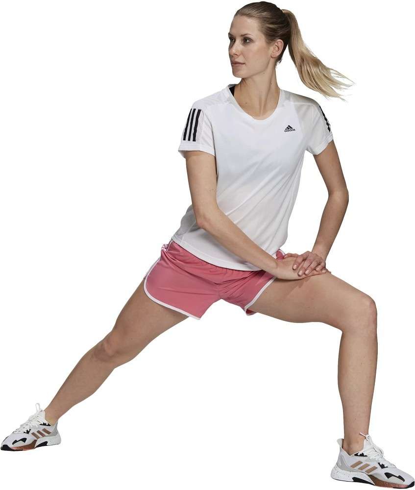 Adidas Damen Shorts Adidas Marathon 20 Rose Tone 135833 Shorts Sommer kustom kult