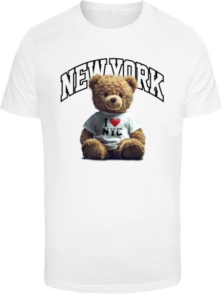 Mister Tee New York College Bear Tee MT3763