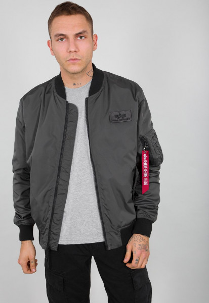 Alpha Industries MA-1 TTC Jacke Greyblack