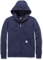 Carhartt Damen Sweatshirt W Clarksburg Full Zip Hoodie Navy Carhartt Damen Sweatshirt W Clarksburg Full Zip Hoodie Navy